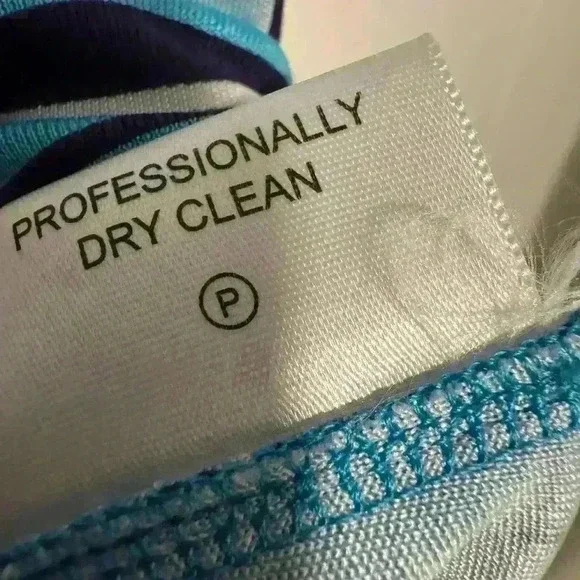 Tory Burch Purple and Blue Bodycon Sleeveless Stretchy Dress S - Picture 9 of 11